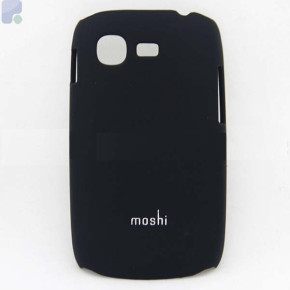 Твърд предпазен гръб MOSHI за Samsung Galaxy Pocket S5300 черен
